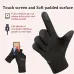 TENGOO Men's USB Heated Gloves Winter Touchscreen Warm Gloves with Enhanced Grip Women Men Bicycle Outdoor Driving Motorcycle Waterproof Thermal Non-Slip Gloves
