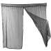 Magnetic Screen Back Anti-mosquito Door Flyscreen Mesh Ventilation Sunshade Fly Curtain Net For Van Campervan