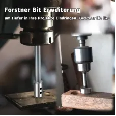 9.7/10.5mm Drill Bit Extension Stainless Steel 169mm 178mm 254mm Wood Turners Deep Hole Milling Secure Attachment