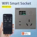 KEWEISI KWS-8616 Series Smart Metering Socket 16A High-Power Control with Wi-Fi for App Scheduling & Energy Graphs