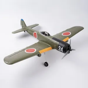 Kootai Ki84 WWII Fighter 690mm Wingspan 2.4GHz 4CH Built-in Gyro 3D/6G Switchable One Key Aerobatics EPP RC Airplane BNF/RTF Supports SBUS GPS for Beginners