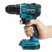 Drillpro 10mm Cordless Electric Drill Screwdriver 1800rpm 2 Speed with LED Working Light 21+1 Stage Setting Mode