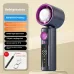 Tevorex High-Speed Handheld Cooling Fan 1-199 Adjustable Gear Violent Turbo Fan Digital Display Screen Desktop 4000mAh Portable Small Fan