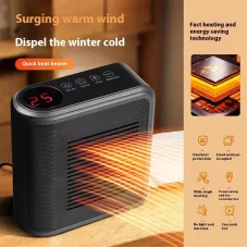 800W Multi-functional Mini Heater Wall Mounted Heater Touch Timing Hot Air Heater 220V Hot Air Fan PTC Ceramic Heating