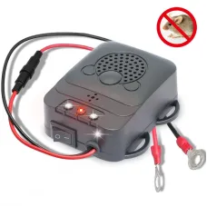 12V Car Electronic Rodent Repellent Ultrasonic Anti-Rat Mouse Repeller for Cars Non-Toxic Keep Rodents Marten Animal Away Car Electronic Mouse Repeller