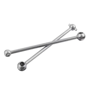 2PCS WLtoys 144001 144010 1/14 RC Car Spare Metal Universal Drive Shaft 1282 Vehicles Model Parts