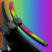 RGB Curved Computer Monitor Light Bar 10W Dual Light Source Non Glare Asymmetric LED Desk Lamp with Remote Control USB Powered