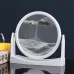 3D Flowing Sand Painting Table Moving Sand Picture High Transparency 360 Rotatable Design Desktop Decor Home Office Sandscape Painting Ornaments