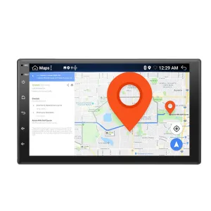YUEHOO YH-D110-B 7 inch 2Din 360 Camera Android 12.0 Car Stereo Radio MP5 Player 2.5D IPS Screen 8 Core GPS DSP WIFI BT5.0