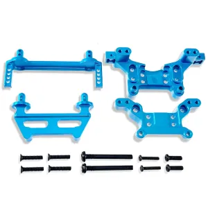 Metal Upgrade Accessories Car Body Pillars Shock Tower For MJX Hyper Go 1/16 16208 16209 16210 H16 H16BM RC Car Parts