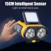 Smart 15m Sensor LEHeadlamp USB-Rechargeable Bright Head Clip Light Cap Head Flashlight Outdoor Waterproof Headlight for Fishing Camping