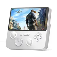 256G CardGAMEMT E5 Ultra Handheld Gaming Console with Hall-Effect Joystick 5-inch 1280*720 60Hz IPS Touch Screen 5000mAh Portable Video Game Consoles Built-in 6+128G Memory