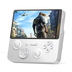 256G CardGAMEMT E5 Ultra Handheld Gaming Console with Hall-Effect Joystick 5-inch 1280*720 60Hz IPS Touch Screen 5000mAh Portable Video Game Consoles Built-in 6+128G Memory