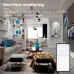 Tuya ZigBe Smart Vibration Sensor Real Time Monitoring Door Window Detection Alarm Smart Home Security Protection System