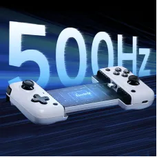 EasySMX M05 Wired Type-C Mobile Phone Controller bluetooth Stretchable Mobile Gamepad with Hall Linear Triggers 3D Joystick Support Vibration Turbo Function 100-173mm Extendable