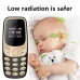 BM10mini GSM 0.66 inch Dual SIM Card Dual Standby Press Buttons Voice Changer Mini Finger Mobile Phone