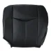 Front left Driver Bottom Seat Cover Waterproof PU Pad For Chevy Silverado 1500 - 2500 03-06