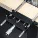 Woodworking Slotting Bracket For 65mm Trimmer 0.01mm fine adjustment Invisible Fasteners Slotting Guide Base