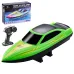 HXJRC HJ825A HJ825B RTR 2.4G RC Boat Capsized Ship Reset Automatic Return Colorful LED Light Speedboat Waterproof Electric Racing High Speed Vehicles Models Lakes Pools Remote Control Toys