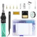 14-in-1 Wireless Butane Soldering Kit Adjustable 1300 Flame 450 Soldering Temperature 35-45 Minutes Usage Portable for DIY Repair Electronic Automotive Projects