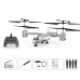 V22 2.4G 4CH Alloy Electric Wireless Long Endurance RC Helicopte RTF