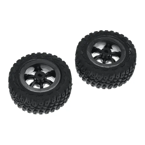 2PCS Wltoys 284161 1/28 RC Car Parts Tires Wheels Glued 2133 Vehicles Models Spare Accessories