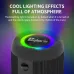 Cyboris S9 20W bluetooth Speaker Portable Speaker Dual 57mm Bass Diaphragm RGB Light TWS Hands-free Call IPX6 Waterproof Support AUX TF Card U Disk Outdoors Wireless Subwoofer