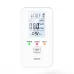 4 in 1 Gas Alarm Methane Carbon Monoxide Temperature Humidity Monitor High Decibel Warning LCD Display Plug and Play Safety Device