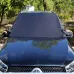 600D Oxford Cloth Car Windshield Sunshade Snow Cover with Rearview Mirrors Covers Waterproof Sun Blocking Snowproof