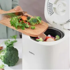 US Direct Karfo Ecostar S1 Smart Kitchen Waste Composter Eco-Friendly Electric Kitchen Compost Bin Sustainable Indoor Countertop Food Cycler
