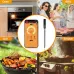 Wireless Smart BBQ Thermometer Bluetooth Probe with Phone App Display Baking Steaming Food Temperature Oven Temperature Kitchen Electric Thermometer Wireless Passive Oven Kitchen Electric High Temperature Probe