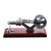 StarPower QX-SL-01 Hot Air Stirling Engine Model with Wooden / Metal Base DIY Generator Physics Experiment Science Education Toys