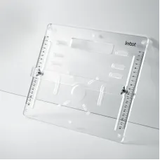 8mm Thickened Acrylic Bottom Plate with Adjustable Width Clear Visual Cutting Mini Table Saw Fit For Cutting Machine Gong Machine