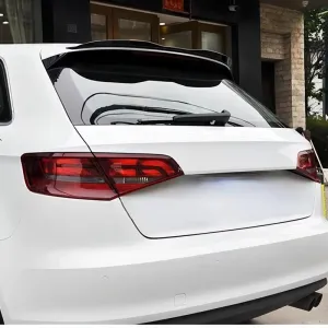 Rear Roof Lip Spoiler For Audi A3 8P 2004-2013 Sportback Car Tail Wing Decoration