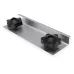 Aluminum Alloy T-Track Long Stop Kits with Knobs Universal T-Track Stop Block for Woodworking