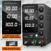 KUAIQU SPS-C Series Adjustable Voltage Power Supply Precision Control from 0-120V Voltage and 0-10A Current Superior Load Stability Detailed Digital Display Compact Design Ideal for Electronics Testing and Servicing