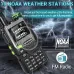 BAOFENG UV-K61 PRO All-Band Two-Way Radio 640 Channels Voice-Activated NOAA Weather Stations Type-C Recharge for Outdoor Hiking and Emergency Communication EU Plug