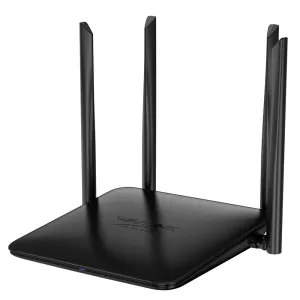 WAVLINK AC1200 Dual Band WiFi Router with 4x5dBi Antennas Gigabit Ports 1200M High Speed for Home Gaming