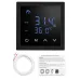 Intelligent Thermostat 16A Floor Heating Temperature Controller with LED Touch Screen 85-265V Electric Heating Control