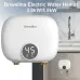 Briwellna P32 Tankless Water Heater 110V/220V On-Demand Hot Water Compact Size Smart Protection for Kitchen,Bathroom,Balcony