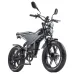 EDIRECT RANDRIDDM711 Electric Bike 48V 20Ah 1000W*2 Dual Motor 20 Inch Tires Electric Bike 50-60KM Mileage Disc Brake 200KG Max Load Electric Bicycle