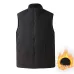 TENGOO HV-066 Areas Heated Vest Winter USB Electric 3 Gear Adjustable Temperature Heated Vest Windproof Washable Thermal Waistcoat for Cycling Fishing Hiking Vest
