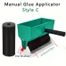 Woodworking Glue Applicator Roller with with Flow Control Switch Portable Wood Wallpaper Carton Glue Brush Roller Manual Decoration Tools