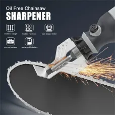 Cordless Chainsaw Sharpener Electric Handheld Chainsaw Sharpening Kit High Speed Chainsaw Sharpening Tool