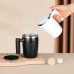 400ml USB Rechargeable Battery Auto Mixing Cup For Coffee Milk Grain Oat Magnetized Stirring ABStainless Steel Mug