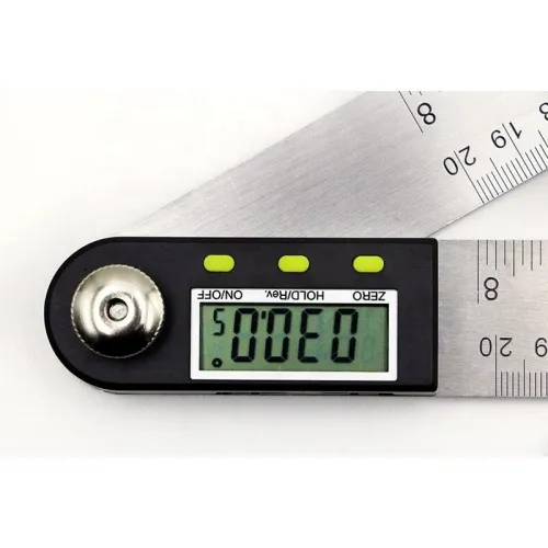 200/300/500mm 8'' Digital Meter Angle Inclinometer Angle Digital Ruler Electron Goniometer Protractor Angle Finder