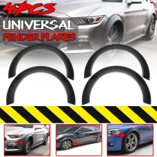4pcs Car Fender Flares Flexible Yet Polyurethane Body Kits Extra Wide Body Wheel Arches Universal