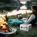 UDirect Poweronetek 600W Portable Power Station 480Wh LiFePO4 Solar Generator with USB-PD60W, 2 Up to 600W AOutlets, 150000mAh Backup LiFePO4 Battery for Camping, Travel, Emergency & Home Blackout PSK600