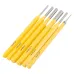 6PCS Roll Pin Punch Set Fast Pin Removal Drive Pins In or Out 1/8 3/16 1/4 5/16 5/32 1/16 Inch for Hunting Woodworking Pistol