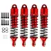 4PCS Upgraded Shock Absorbers Dampers for 1/18 LaTrax RC Cars Vehicles Models Spare Parts Accessories#7665